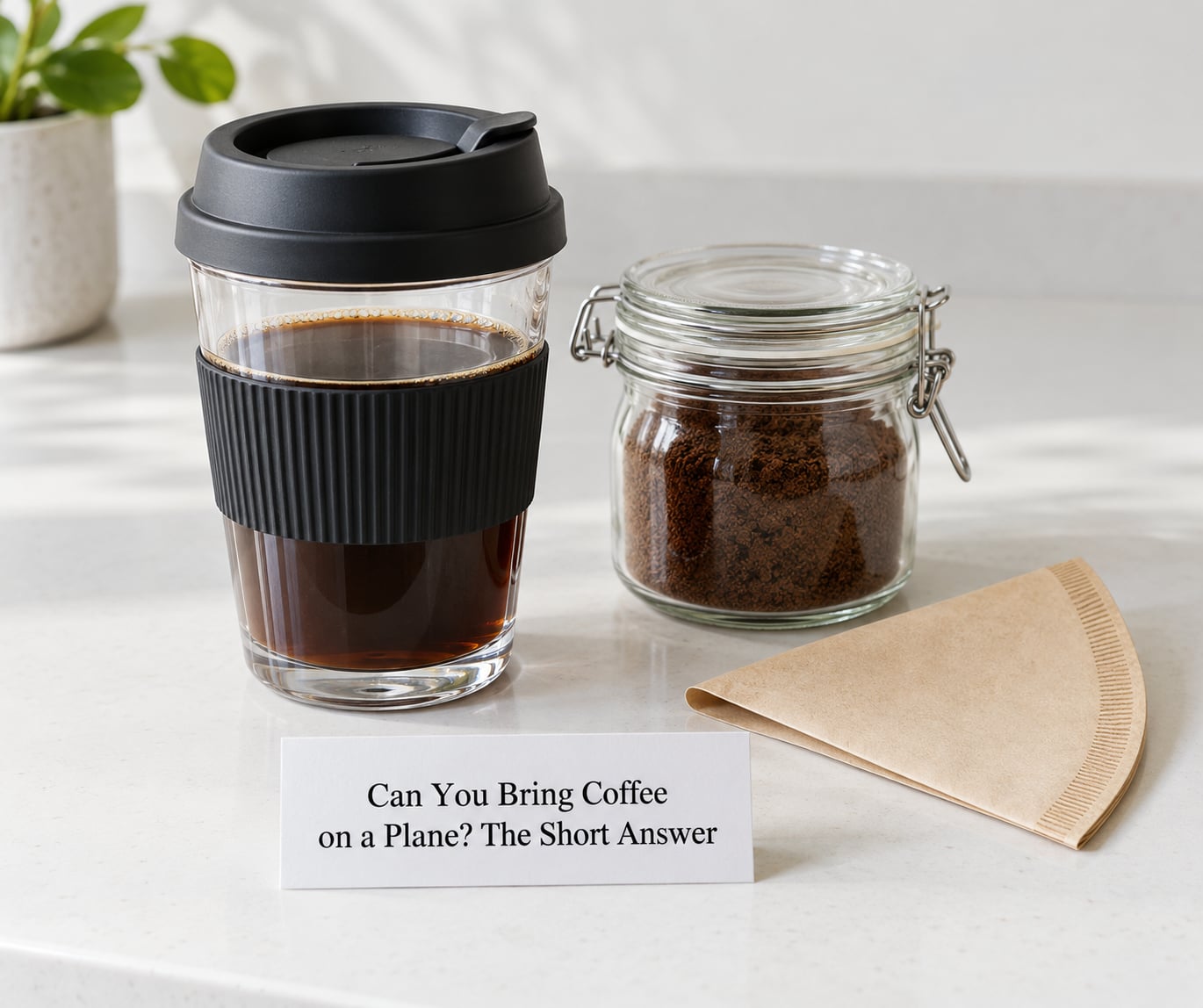 Can You Bring Coffee on a Plane? The Short Answer