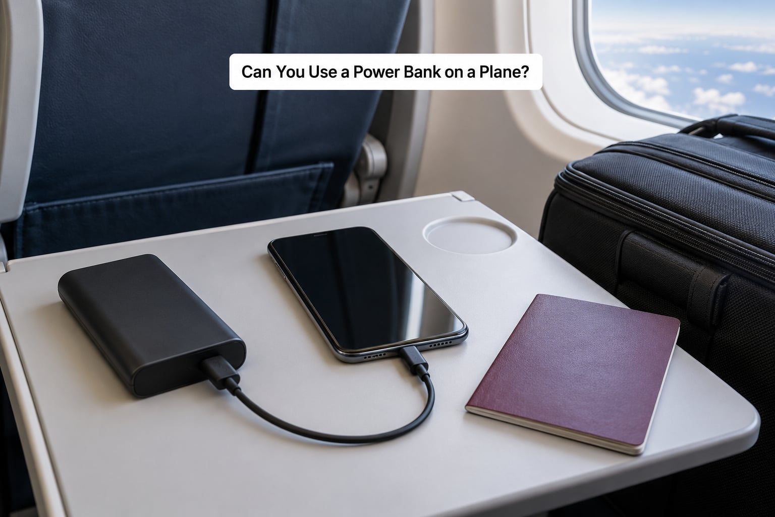 Can You Use a Power Bank on a Plane?