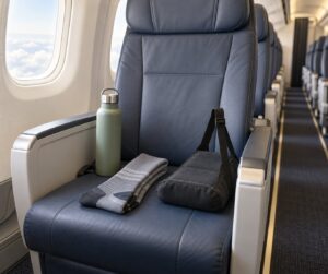 how to prevent swollen ankles on a plane