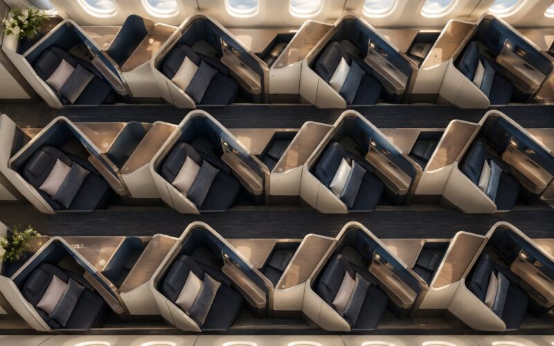 What Is a Reverse Herringbone Seat? Airplane Guide 2026