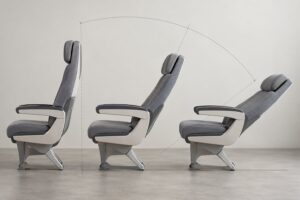 what is seat recline measured in