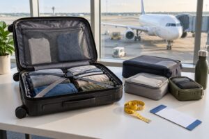 how to board a plane with a large carry on