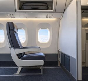 why bulkhead seats have no under seat storage