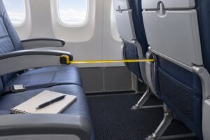 how to measure legroom on a plane