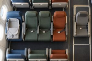 how to choose a seat when flying with a toddler