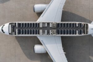 which seats are quietest on an airplane