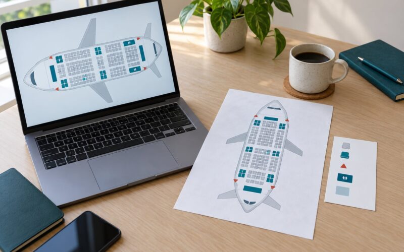 How to Read an Airline Seat Chart: Symbols (October 2026)