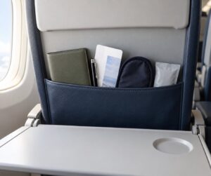 how to organize your seat back pocket