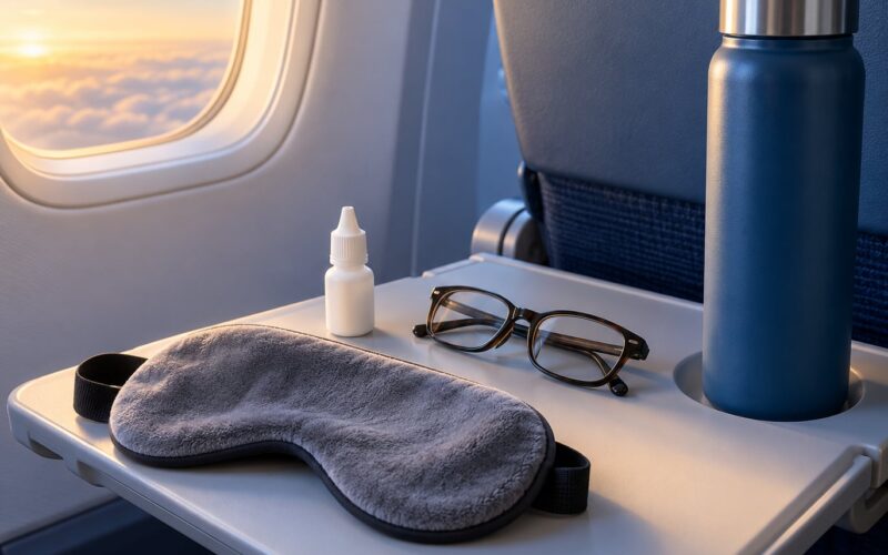 How to Take Care of Your Eyes on a Flight (October 2026)