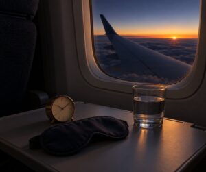 how to beat jet lag flying east
