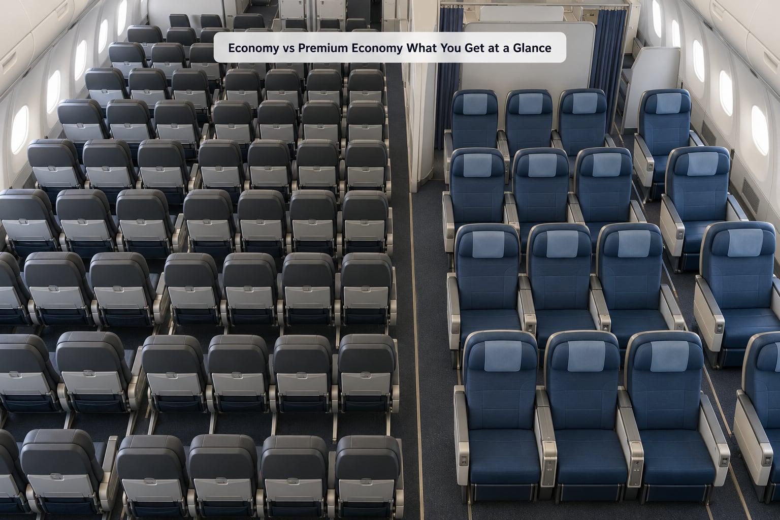 Economy vs Premium Economy What You Get at a Glance