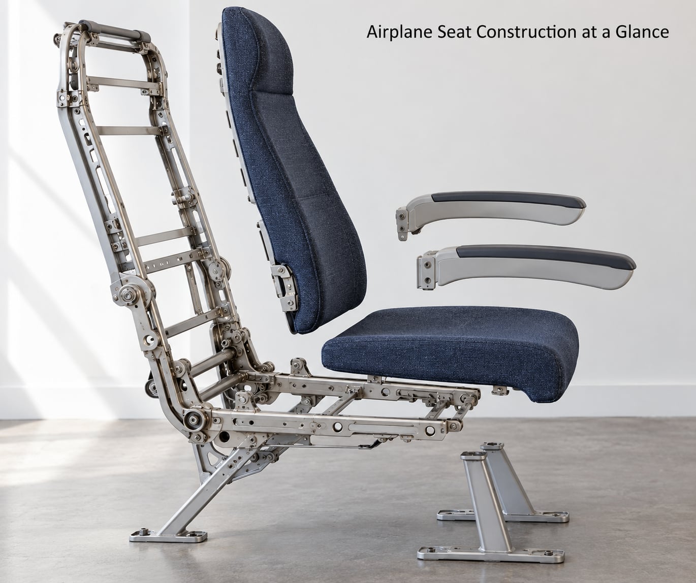 Airplane Seat Construction at a Glance