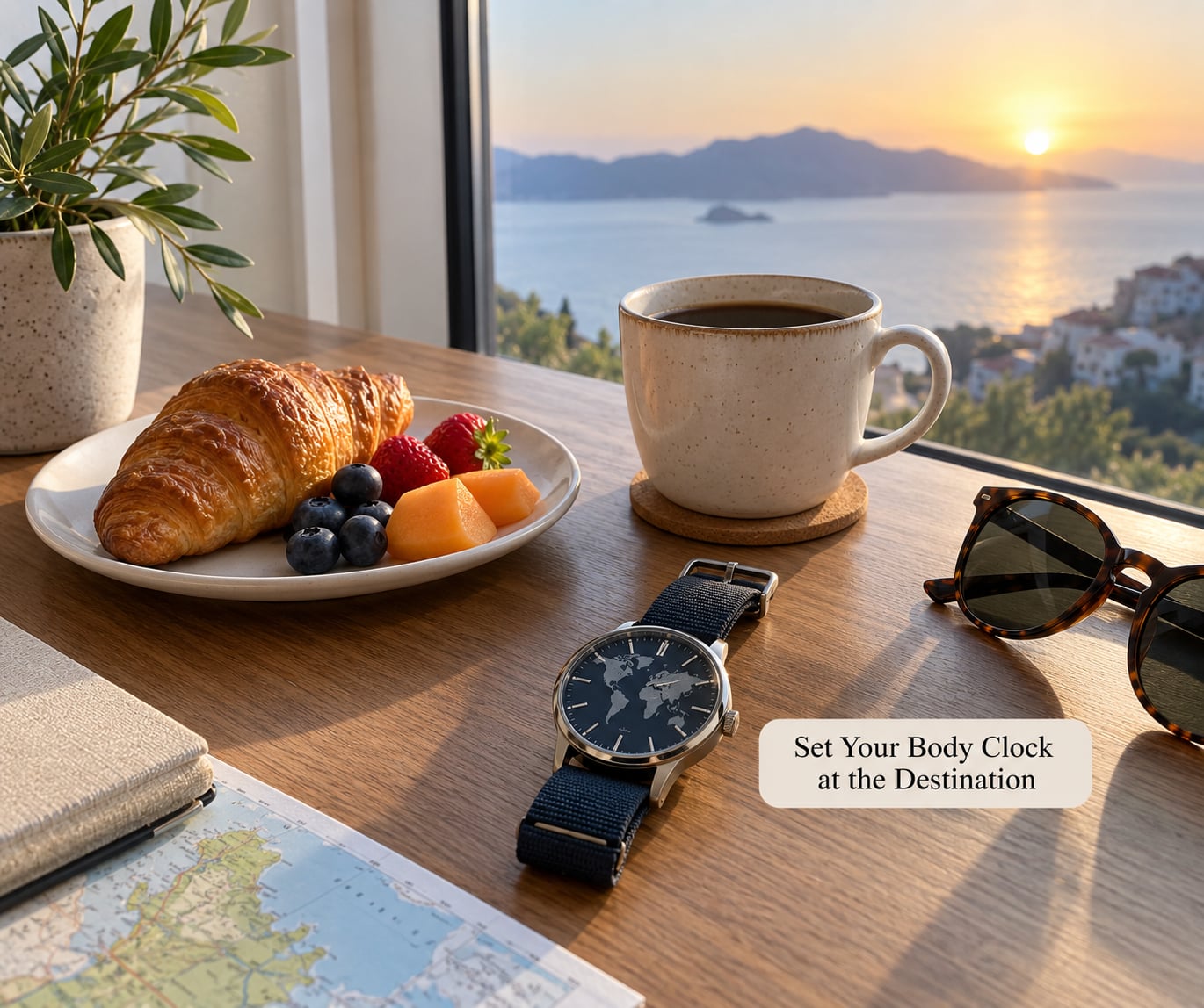 Set Your Body Clock at the Destination