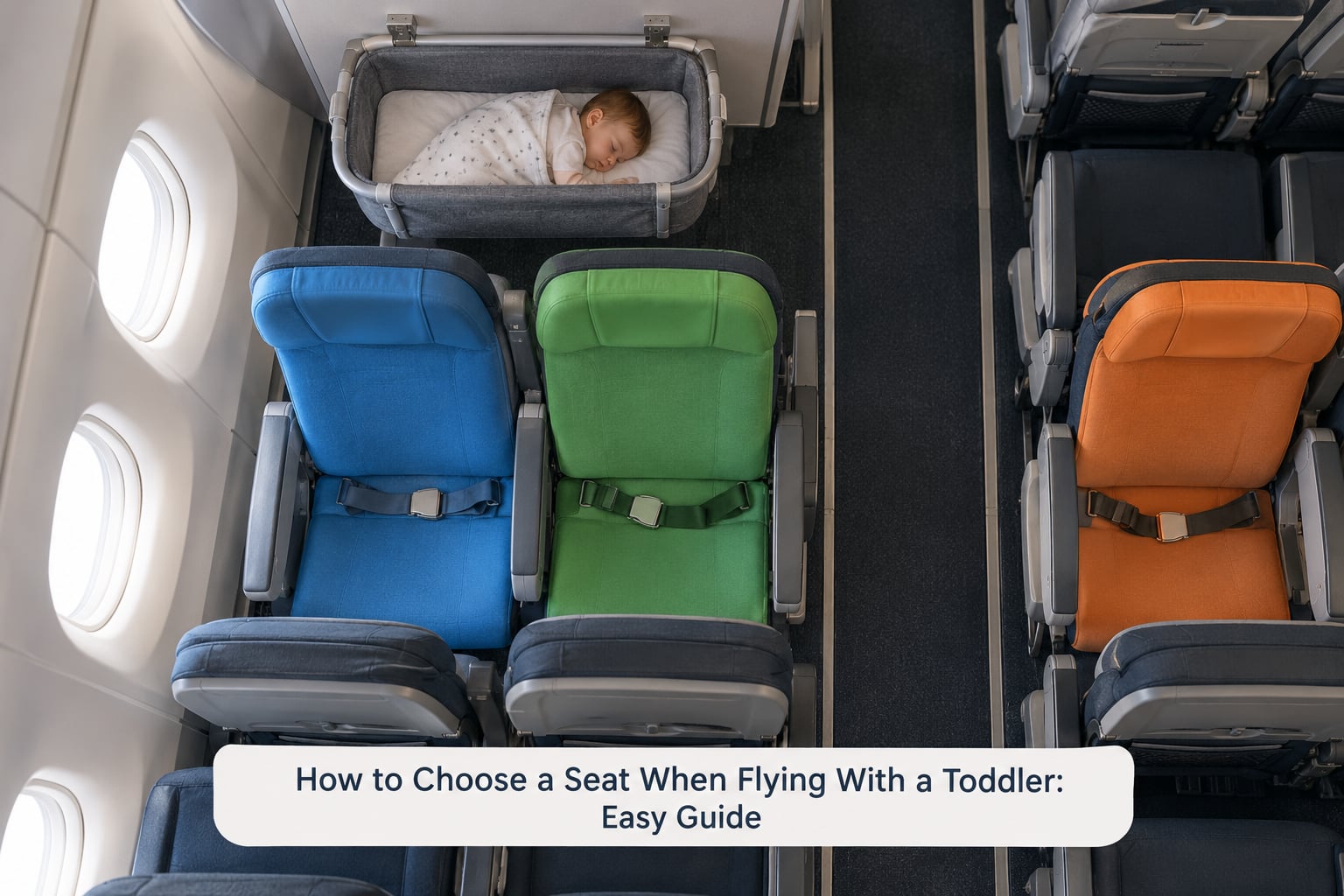 How to Choose a Seat When Flying With a Toddler: Easy Guide