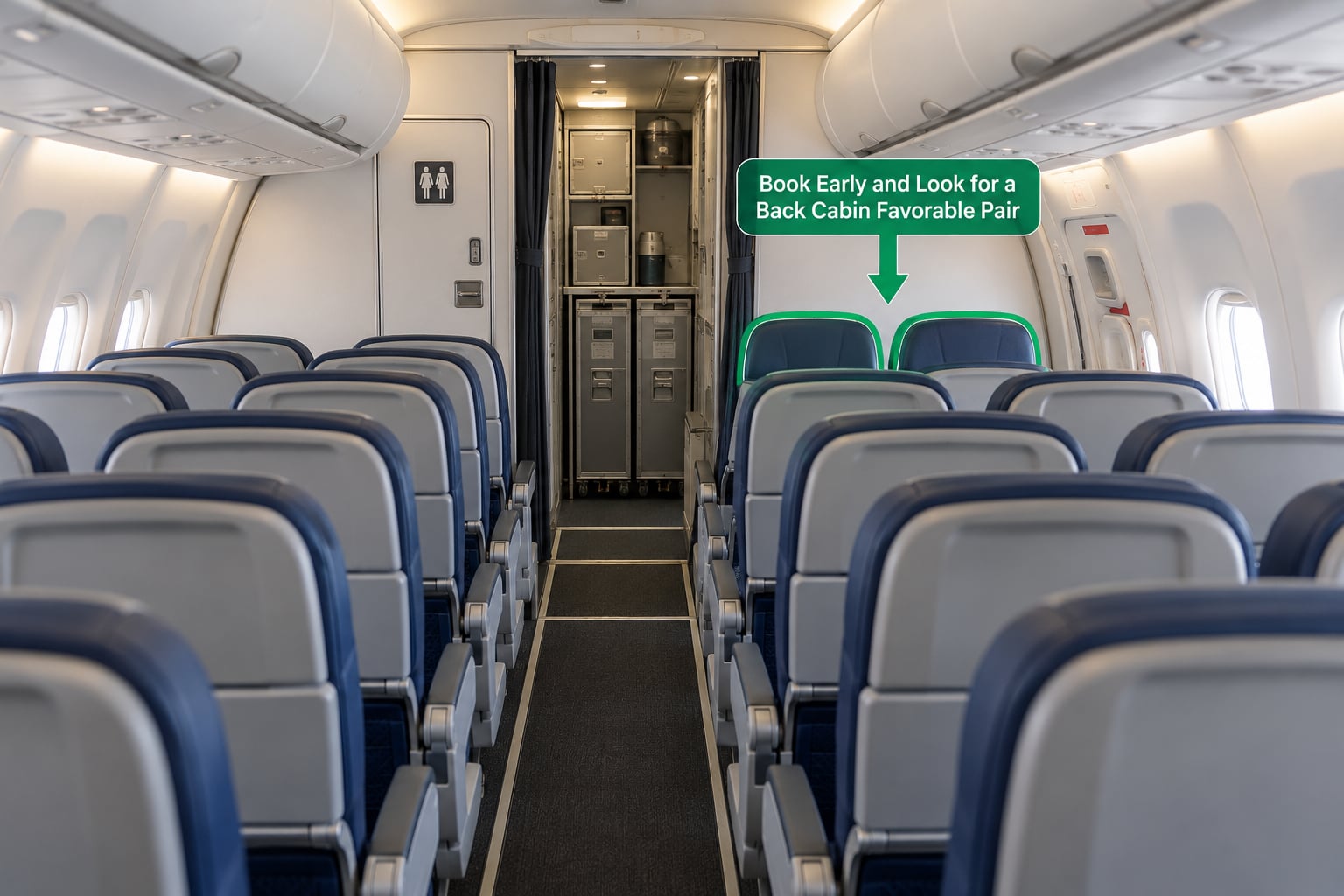 Book Early and Look for a Back Cabin Favorable Pair