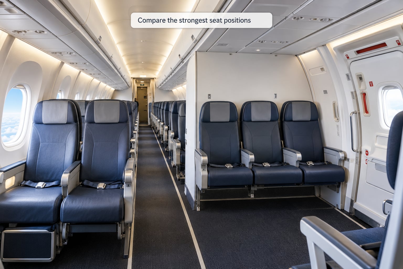 Compare the strongest seat positions