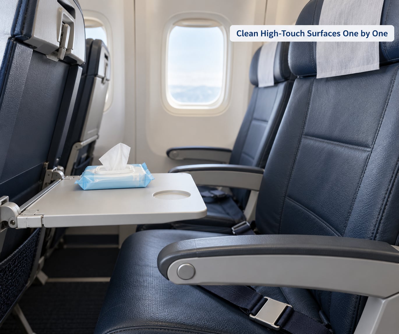 Clean High-Touch Surfaces One by One