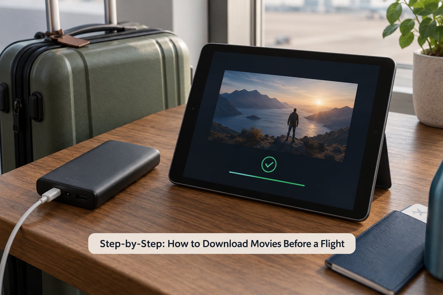 Step-by-Step: How to Download Movies Before a Flight