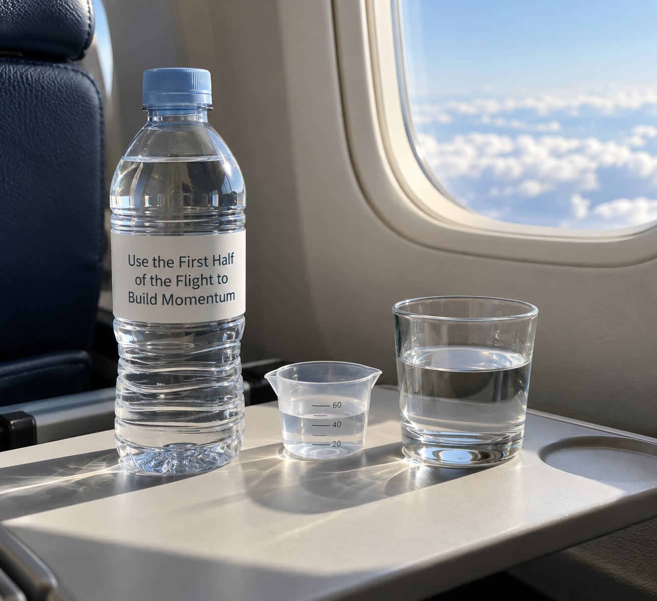 Use the First Half of the Flight to Build Momentum