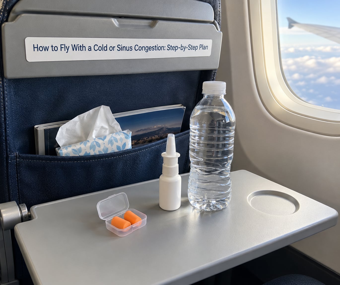 How to Fly With a Cold or Sinus Congestion: Step-by-Step Plan