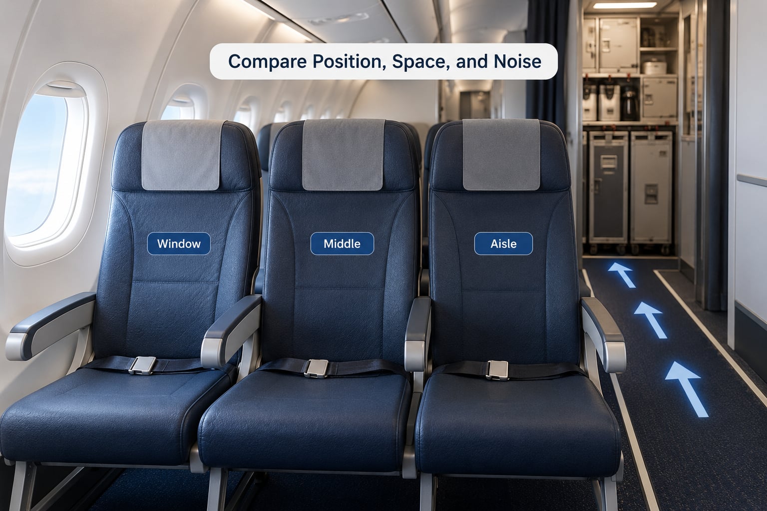 Compare Position, Space, and Noise