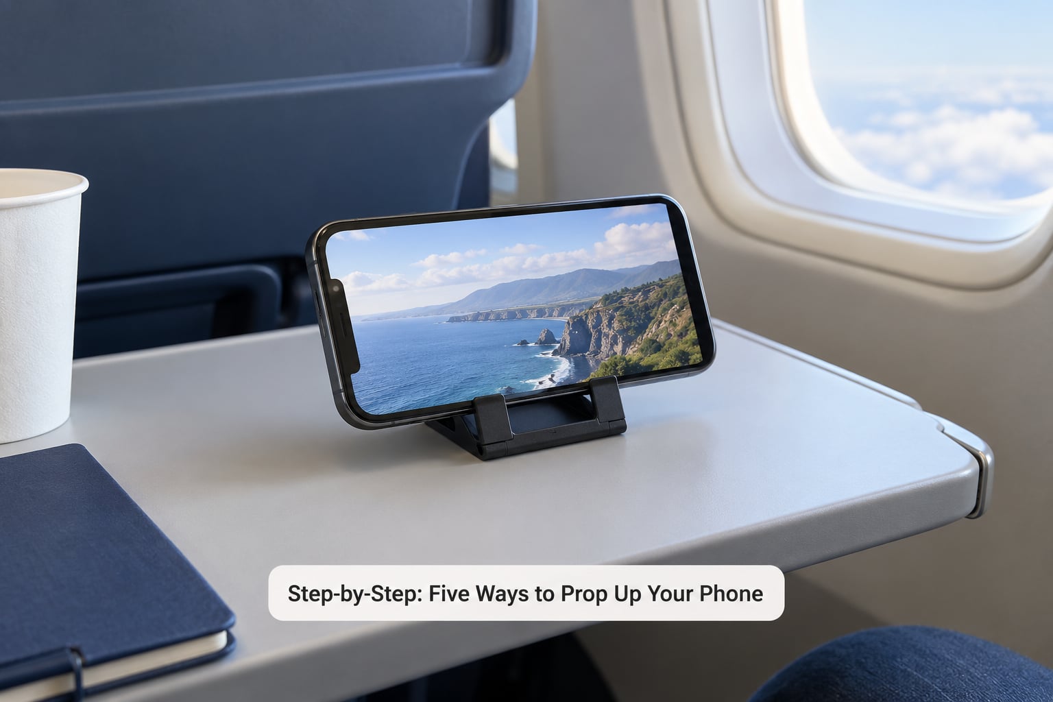 Step-by-Step: Five Ways to Prop Up Your Phone