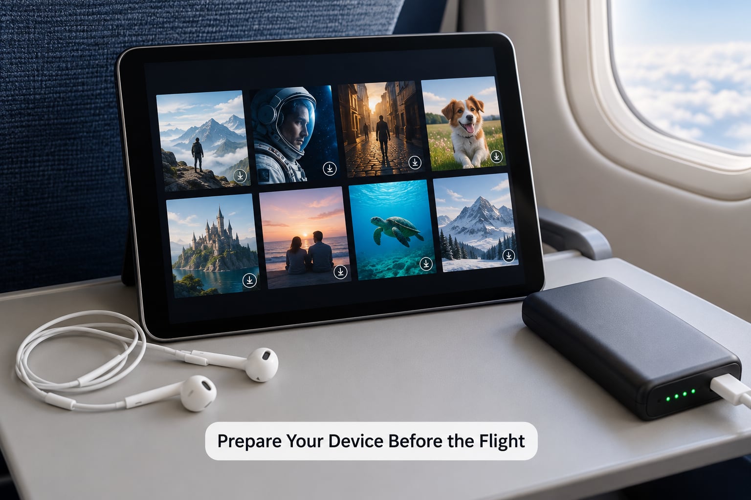 Prepare Your Device Before the Flight