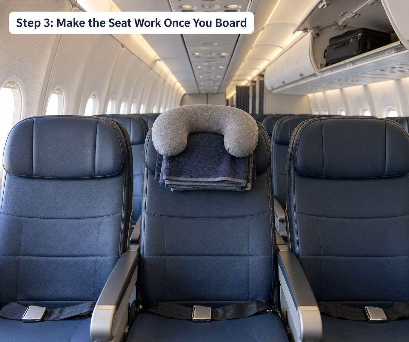 Step 3: Make the Seat Work Once You Board