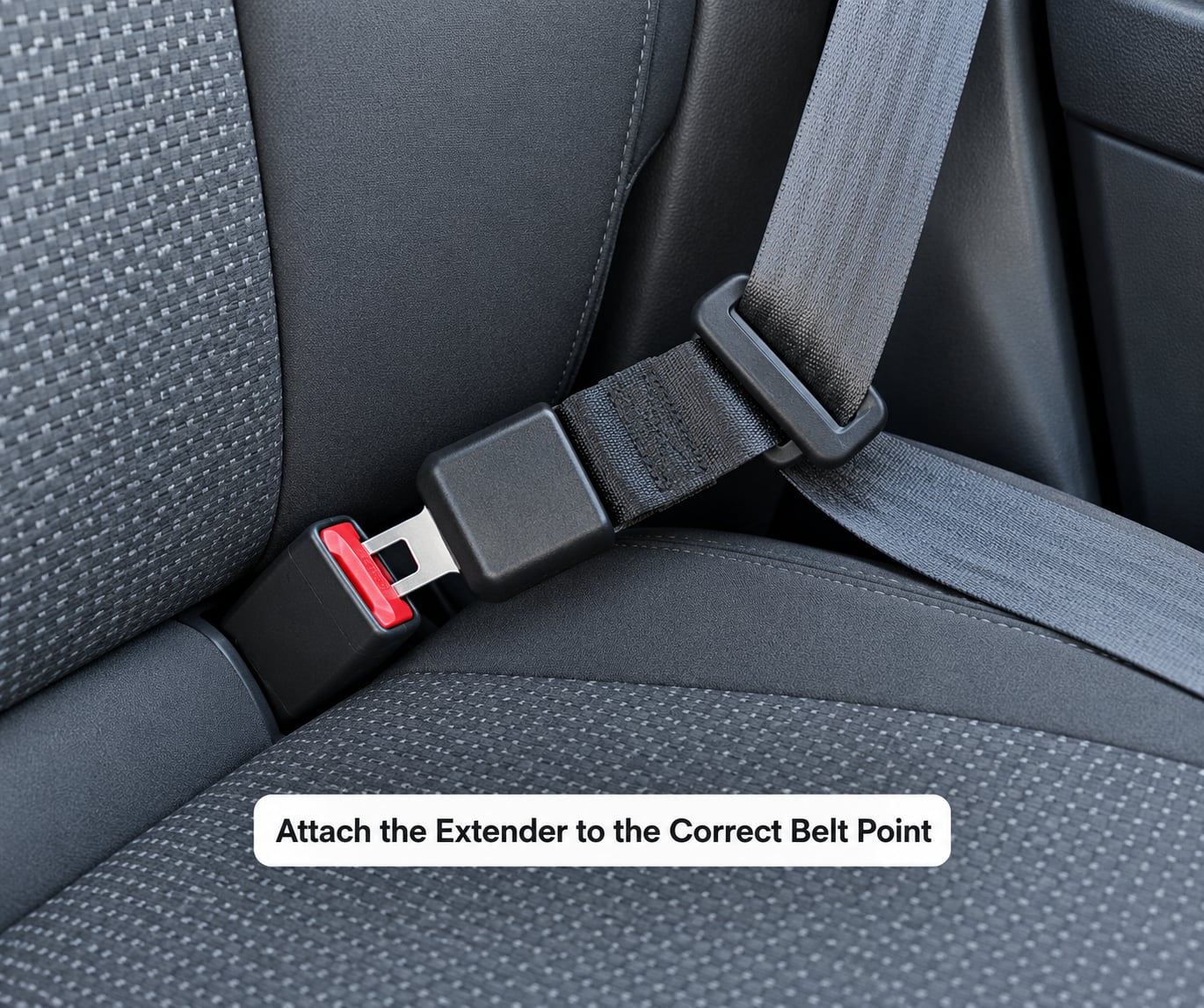 Attach the Extender to the Correct Belt Point