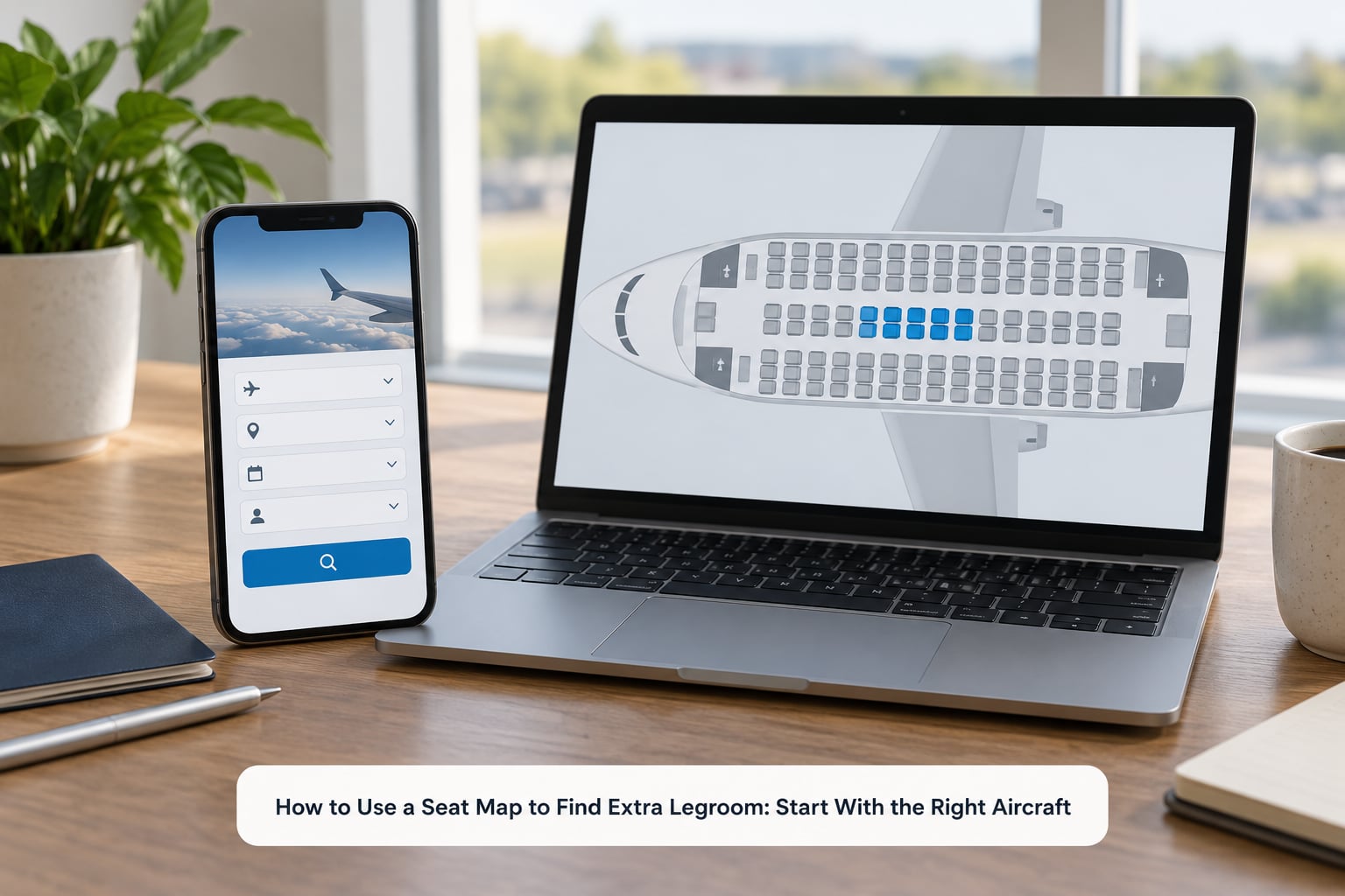 How to Use a Seat Map to Find Extra Legroom: Start With the Right Aircraft