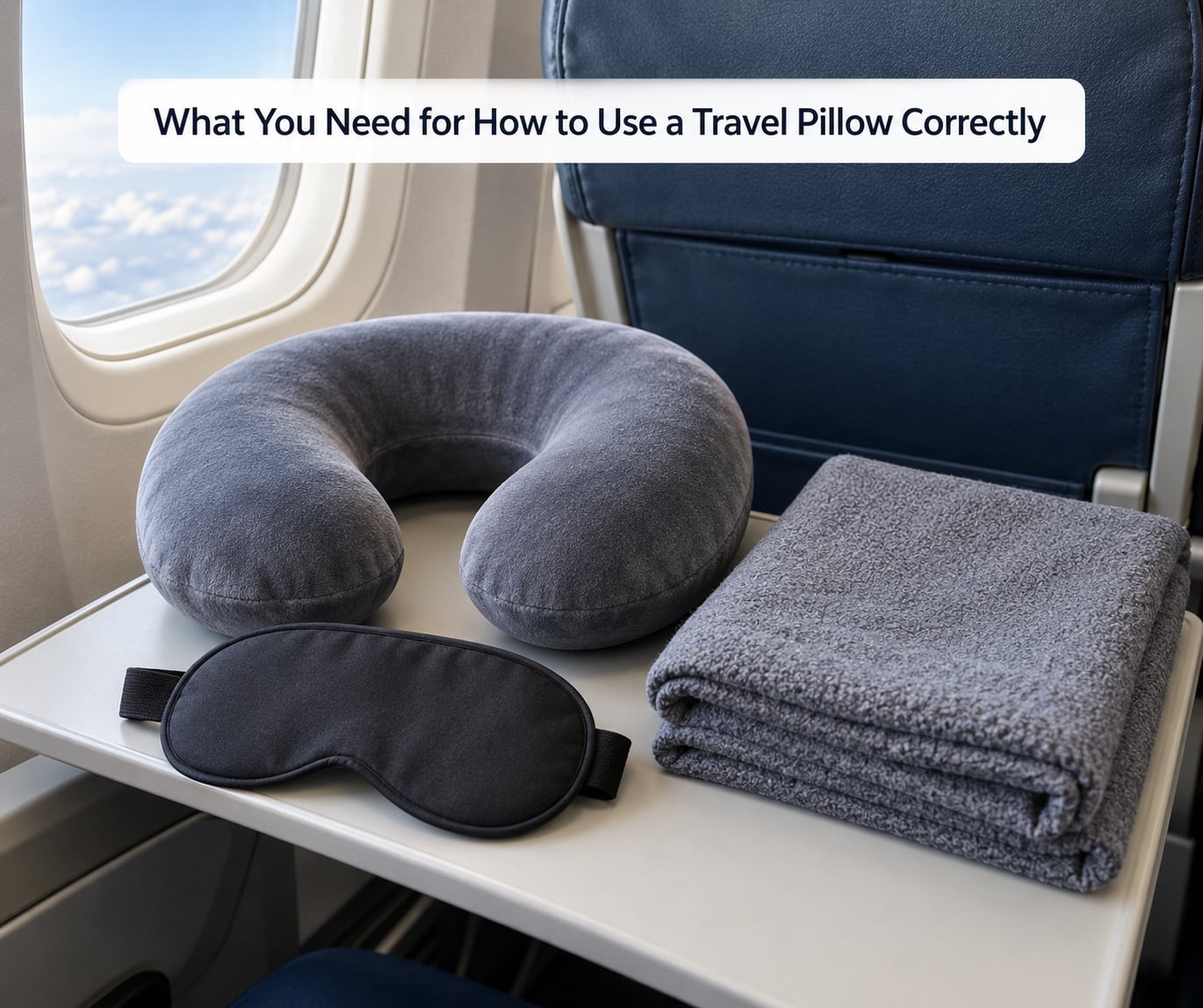 What You Need for How to Use a Travel Pillow Correctly