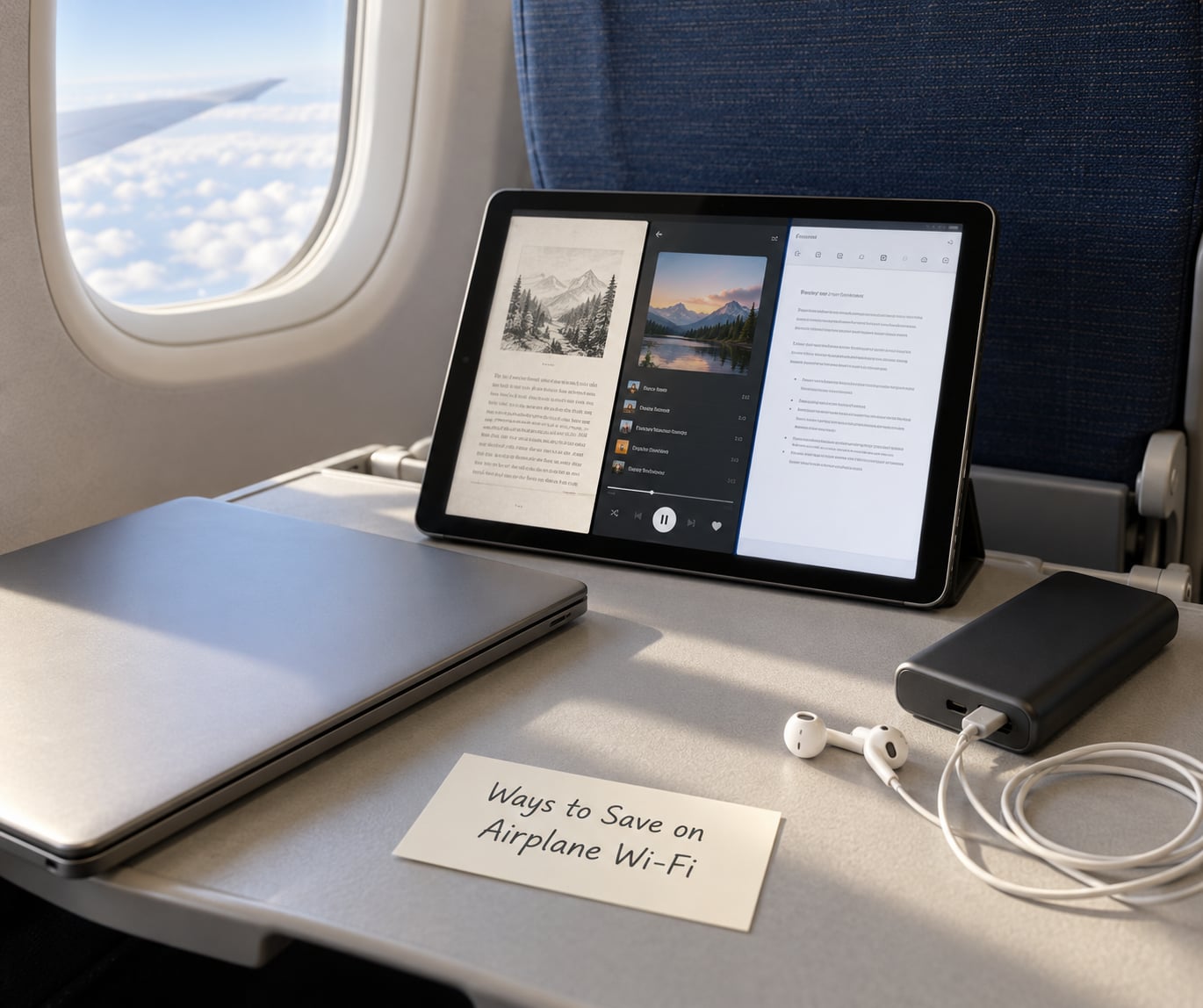 Ways to Save on Airplane Wi-Fi