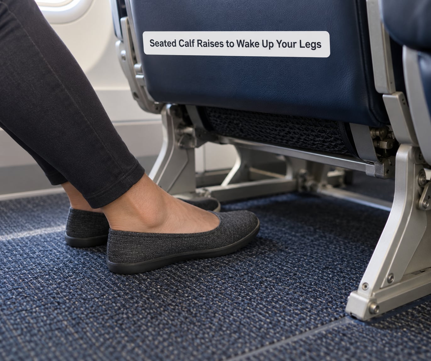 Seated Calf Raises to Wake Up Your Legs