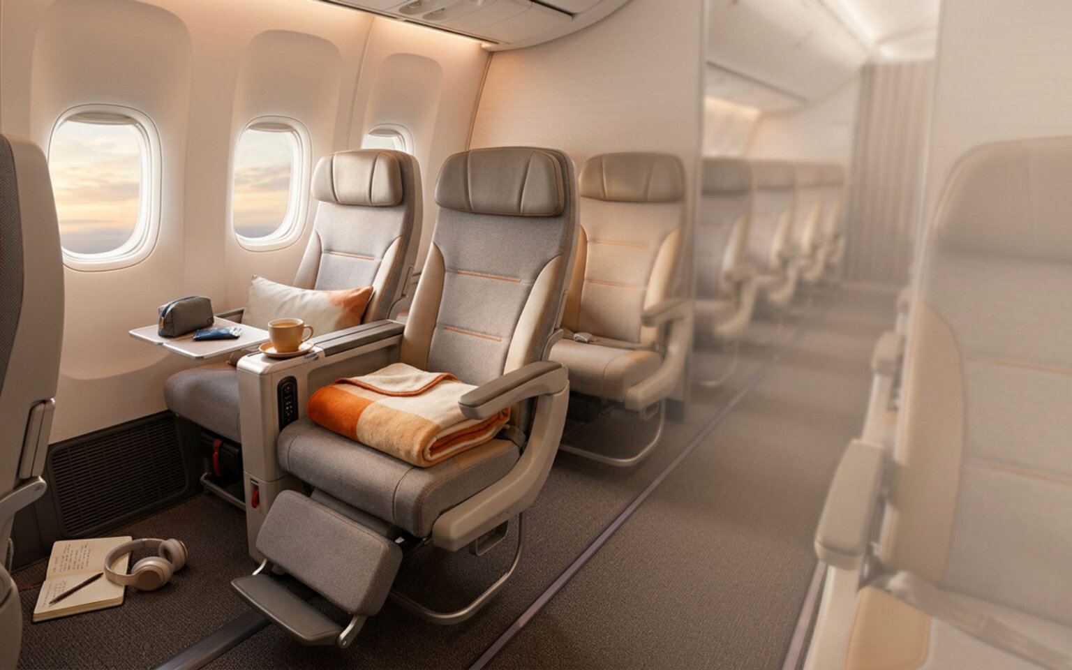 Air travel — airplane seating charts, cabin comfort and in-flight amenities — Love My Seat