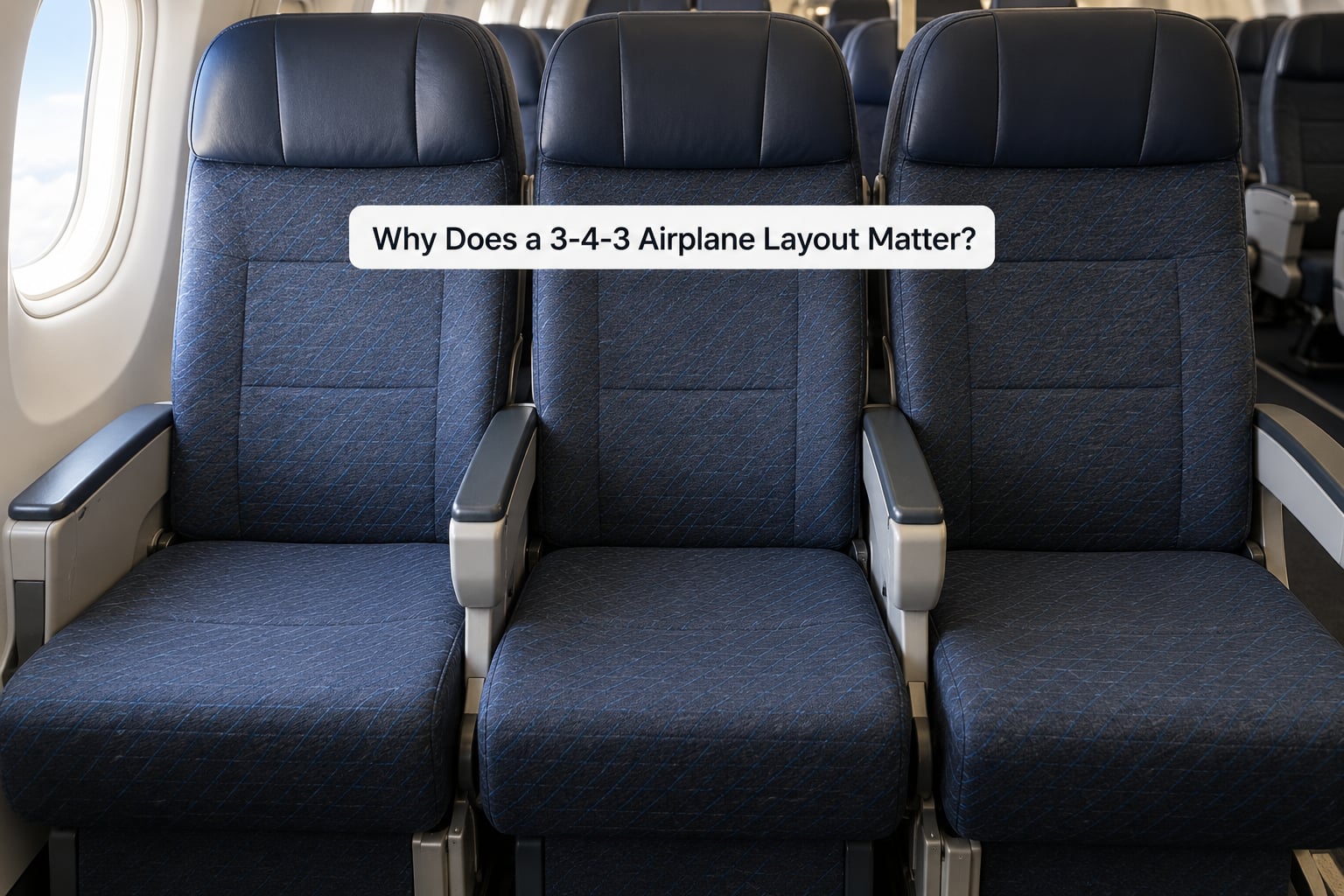 Why Does a 3-4-3 Airplane Layout Matter?