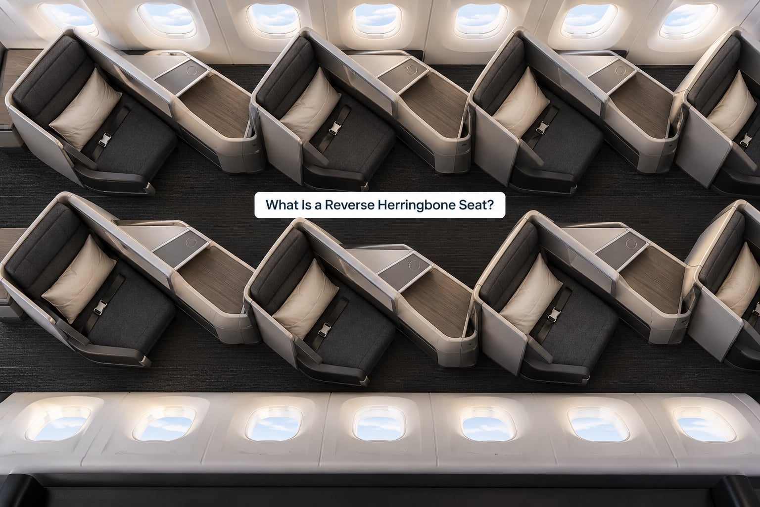 What Is a Reverse Herringbone Seat?
