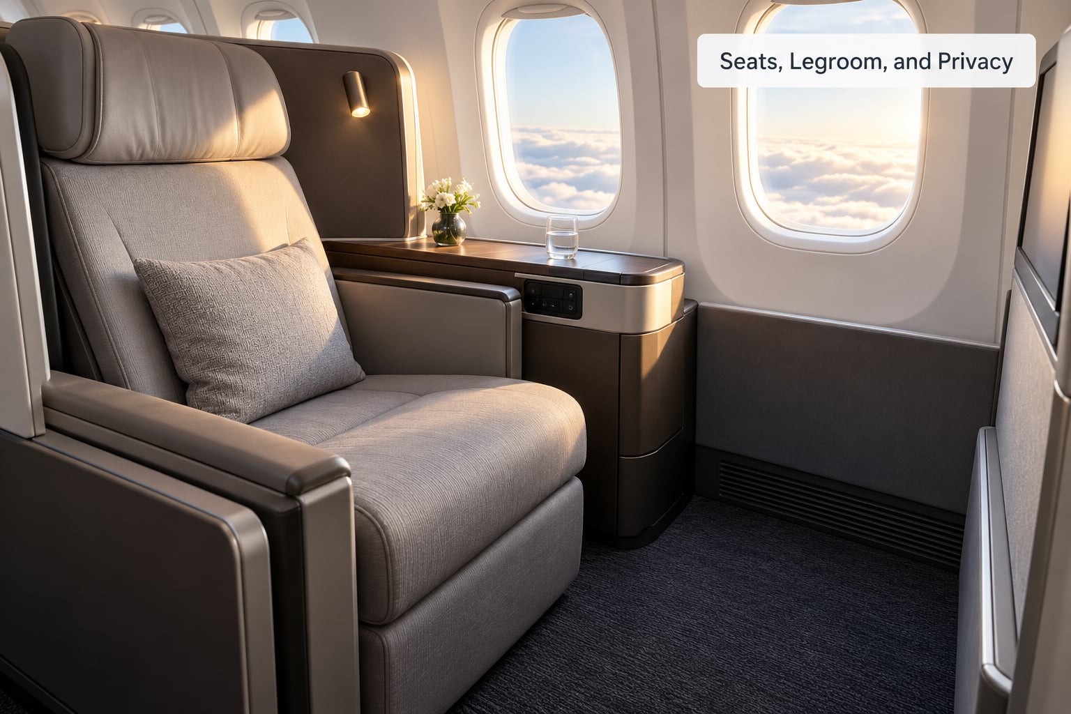 Seats, Legroom, and Privacy
