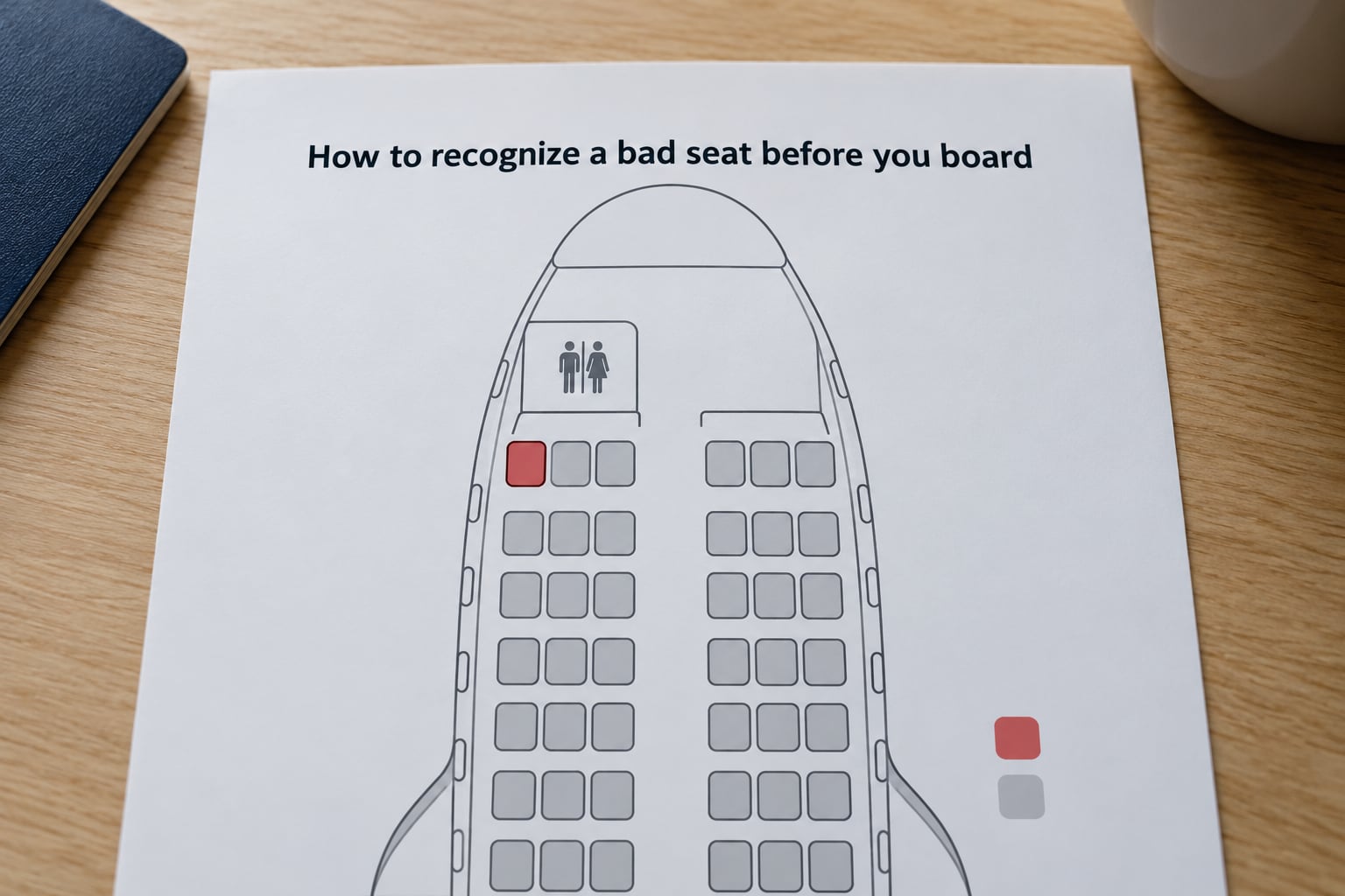 How to recognize a bad seat before you board