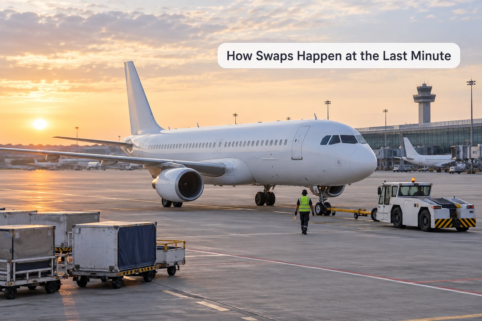 How Swaps Happen at the Last Minute