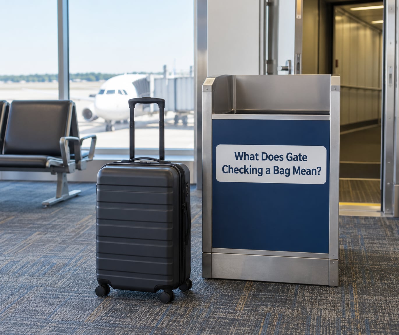 What Does Gate Checking a Bag Mean?