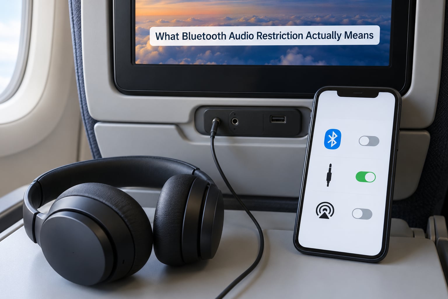 What Bluetooth Audio Restriction Actually Means
