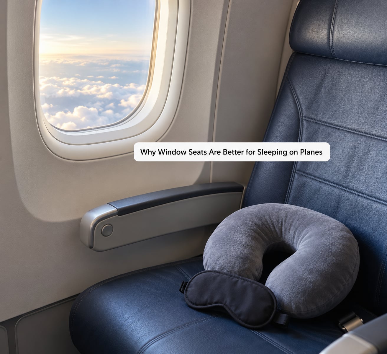 Why Window Seats Are Better for Sleeping on Planes